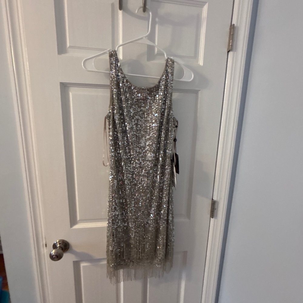 Silver dress